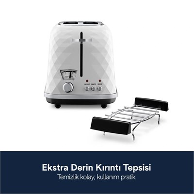 Delonghi Brillante, Ctj2103.w Ekmek Kızartma Makinesi