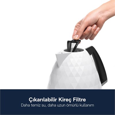 Delonghi Brillante, Kbj2001.w Su Isıtıcısı Kettle