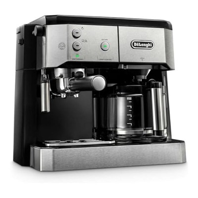 DeLonghi COMBI KAHVE MAK BCO421.S, Gümüş/Siyah