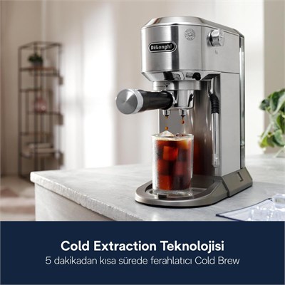 Delonghi Dedica Duo Manuel Espresso Kahve Makinesi Ec890.m