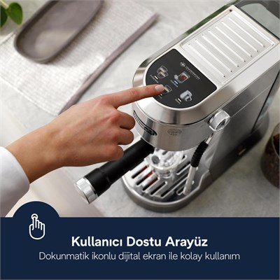 Delonghi Dedica Duo Manuel Espresso Kahve Makinesi Ec890.m