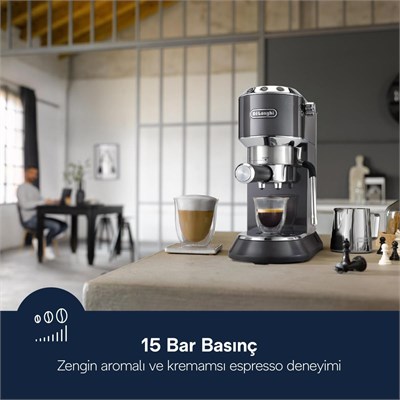 Delonghi Dedica Manuel Espresso Kahve Makinesi Ec885.gy|