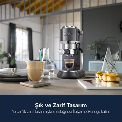 Delonghi Dedica Manuel Espresso Kahve Makinesi Ec885.gy|