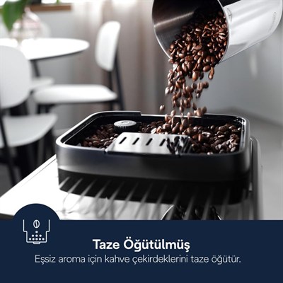DeLonghi ECAM 290 21 B 21 Magnifica Evo Kahve Makinesi, Siyah