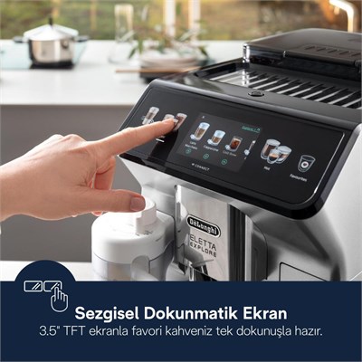 Delonghi Eletta Explore, Ecam450.65.s Tam Otomatik Espresso Kahve Makinesi