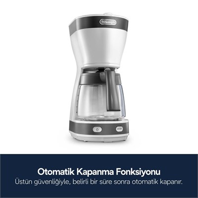 Delonghi Icm 16210.ws Filtre Kahve Makinesi