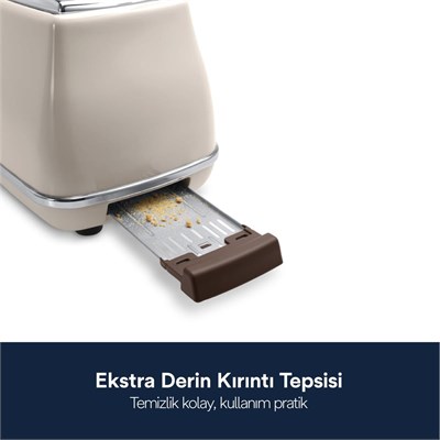 Delonghi Icona Vintage, Ctov2103.bg Vintage Ekmek Kızartma Makinesi