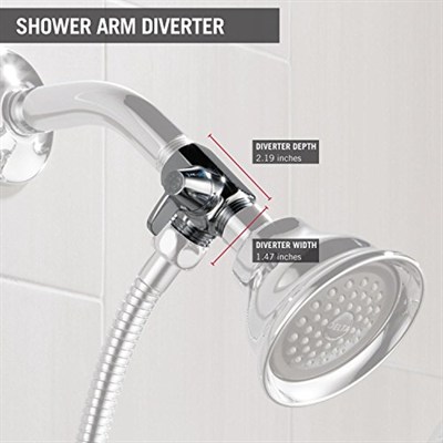 Delta Faucet El Duşu için Duş Kolu Yönlendirici, Krom