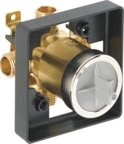Delta Faucet R10000-UNBX MultiChoice Evrensel Küvet ve Duş Vanası Gövdesi, Küvet Bataryası Trim Kitleri için, Siyah