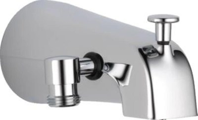Delta Faucet U1072-PK Saptırıcı Küvet Emziği, Krom, 0.5