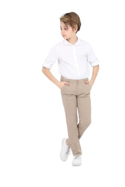 DEMOİSELLE ÇİNO DOKUMA PANTOLON-1