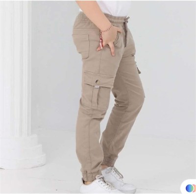 DEMOİSELLE KARGO CEPLİ ÇOCUK PANTOLON-1