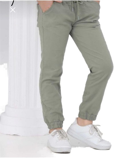 DEMOİSELLE LASTİK PAÇALI ÇOCUK PANTOLON-1