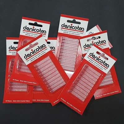 Denicotea 10135 6mm Yedek Filtre 10lu Paket