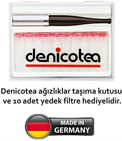 Denicotea 20270 Ejectör Filtreli Sig. Ağızlığı Silver