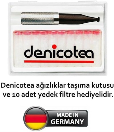 Denicotea 20271 Ejectör Filtreli Sig. Ağızlığı Syh/Silver