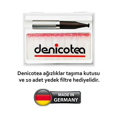 Denicotea 20271 Ejectör Filtreli Sig. Ağızlığı Syh/Silver