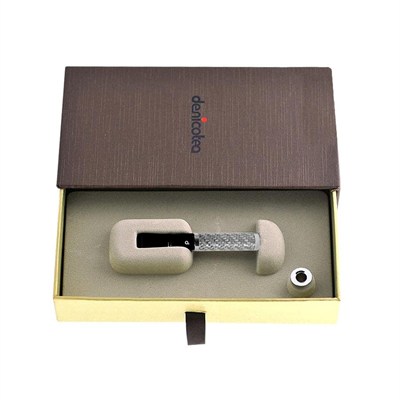 Denicotea 25007 Karbon Filtreli 6-9mm Lüks Slim Sig.Ağızlığı Karbon Silver