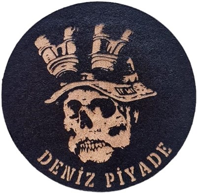 Deniz Piyade Deri PEÇ -Arma - Leather Patch