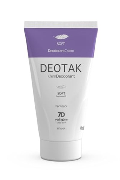 Deotak Soft Hassas Koruma 7 Güne Kadar Etkili Krem Deodorant 35 ml