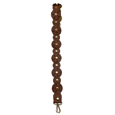 Deri Yonca Çanta Sapı 4 * 87 cm YML11 Taba