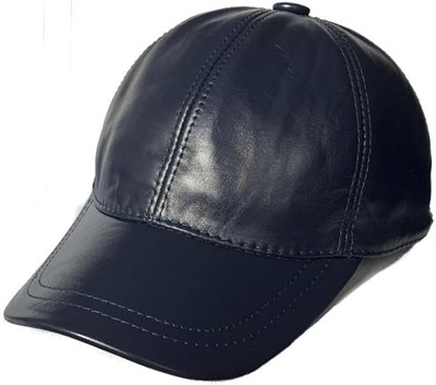 Derikem%100 Hakiki Deri Unisex Deri Cap Ayarlanabilir Şapka Fındık