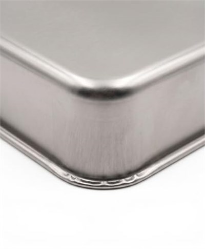 Derin Fırın Tepsisi Yoğurt Mayalama Paslanmaz Çelik Çok Amaçlı Dikdörtgen Metal Tava Saklama Kabı (36,5x26,5x6,5 cm, 304 (18/10) Kalite, Makinede Yıkanabilir, Gıdaya Uygun, Kolay Temizlenebilir)