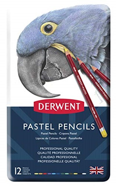 Derwent pastel renkli metal kutuda 12 Stück - Seçenekler: 12 Stück, 36 Stifte, STD, Standart