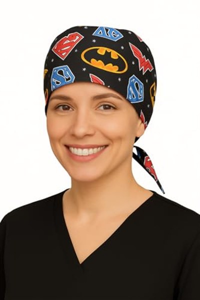 Desenli Doktor Hemşire Aşçı Cerrahi Bone Hastane Bone Bandana M017
