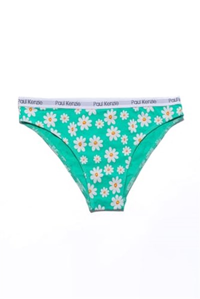 Desenli Kadın Slip Külot - Couple Collection Daisy