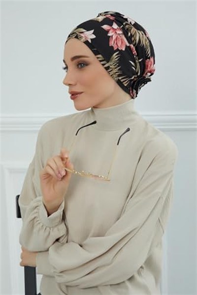 Desenli Penye Bone,B-53YD