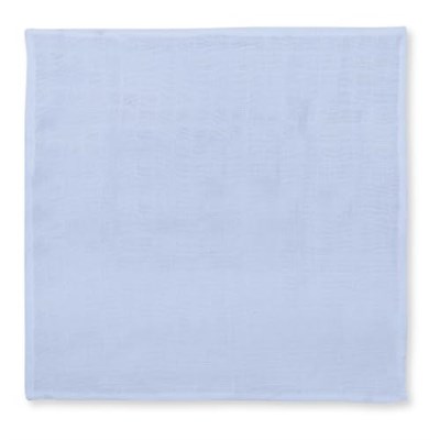 DEUX LAPINS% 100 Pamuk Müslin Bebek Omuz Bezi 5’li Endless Blue - Mavi CLOTHMP3511
