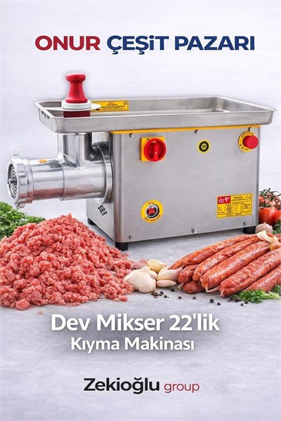 Dev Mikser 22lik Kıyma Makinesi