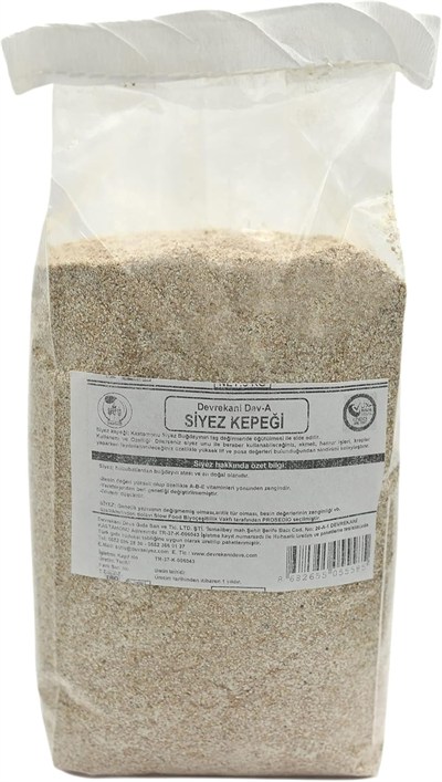 Devrekani Deva Gıda Taş Değirmen Siyez Kepeği 1 kg