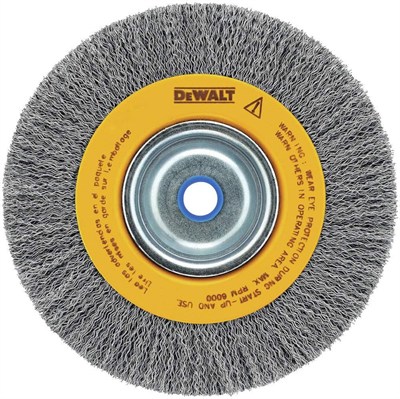 DEWALT DW4905 Kıvrımlı Tel Disk, 15 cm Çap, 5/8-1/2 İnç Mil, Geniş Yüz