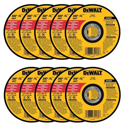 DEWALT - DW8062-10, PK DW8062 4-1/2
