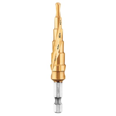 DEWALT Kademeli Matkap Ucu, 3.2-12.7mm, Darbeli