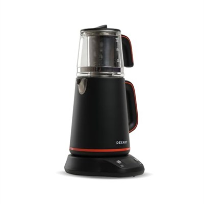 Dexart DX-1321-BL PerfectTea Dijital Çay Makinesi, Siyah