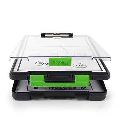 Dexas Clearview Clipcase Dry Erase Sıkıştırma Tahtası, 34 x 24 cm, Yeşil