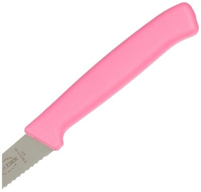 DICK F. Tırtıklı Domates Bıçağı, Pembe, 11 cm
