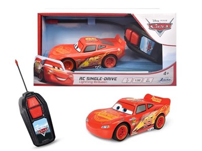 Dickie, 203081000, RC Cars 3 Şimşek McQueen, Uzaktan Kumandalı Oyuncak Araba, 10 Metre Menzilli