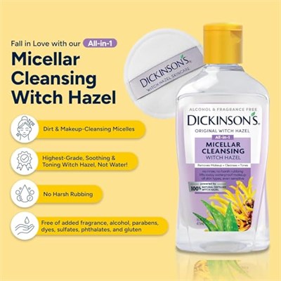 Dickinsons Micellar Witch Hazel Makyaj Temizleyici