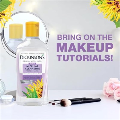 Dickinsons Micellar Witch Hazel Makyaj Temizleyici