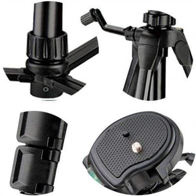 Digipod Tr-682An, Foto/Video Tripod, Alüminyum Gövde, Siyah