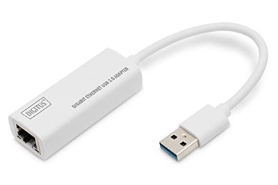 Digitus DN-3023 Usb 3.0 - Gigabit Ethernet Adaptör Usb-A Konnektör, 10/100/1000 Mbps, Usb 3.0, Xp, Vista,7,8, Mac Os X, Linux - Seçenekler: USB 3.0 - Gigabit Ethernet 1 GBit/s...