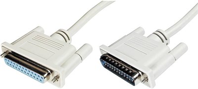 DIGITUS Paralel bağlantı kablosu - D-Sub 25 - D-Sub 25 - soket - 3,0 m - uzatma kablosu - bej - Seçenekler: D-Sub 25 (fiş / soket) - 3,0 m, D-Sub 25 (fiş / soket) - 5...