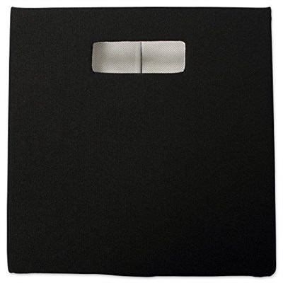 DII Katlanabilir Polyester Saklama Küpü, Katı, Hafif ve Dayanıklı, Küçük Kare, 28x28x28 cm, Siyah - Seçenekler: Small Square, 11x11x11