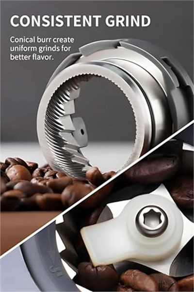 Dijital Espresso Ve Kahve Öğütücü – Ayarlanabilir Dozaj Ve Öğütme Seçenekleri