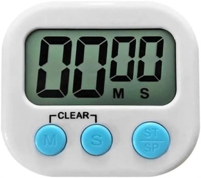 Dijital mutfak zamanlayıcı, 2 adet dijital yumurta saati Kuechenwecker pişirme Timer saat Kitchen Timer kısa zaman ölçücü büyük LCD ekran ve sesli alarm ve magnet