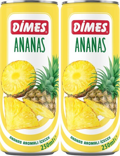 Dimes Ananas Aromalı Içecek 250 Mll (2 paketi)